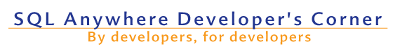 SQL Anywhere Developer's Corner