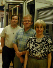 From left to right: Greg Greaves, Breck Carter and Margaret Kammermayer